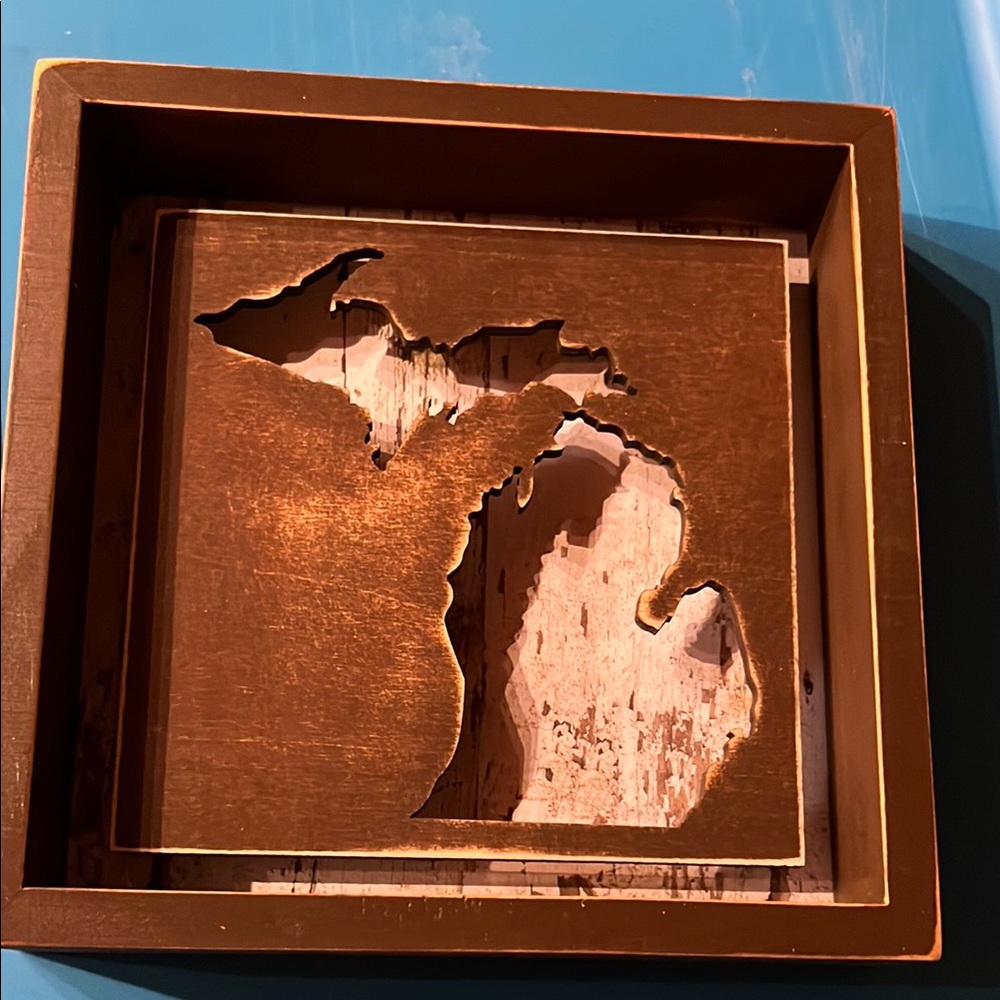 Michigan Wood Wall Art